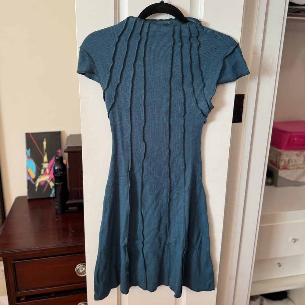 Urban Outfitters blue light knit dress - new